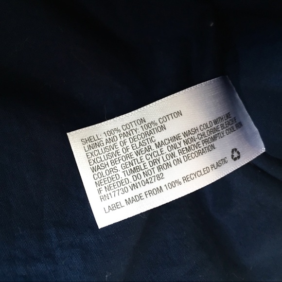 Like New! Cat & Jack Navy Star Print Dress - Picture 7 of 8